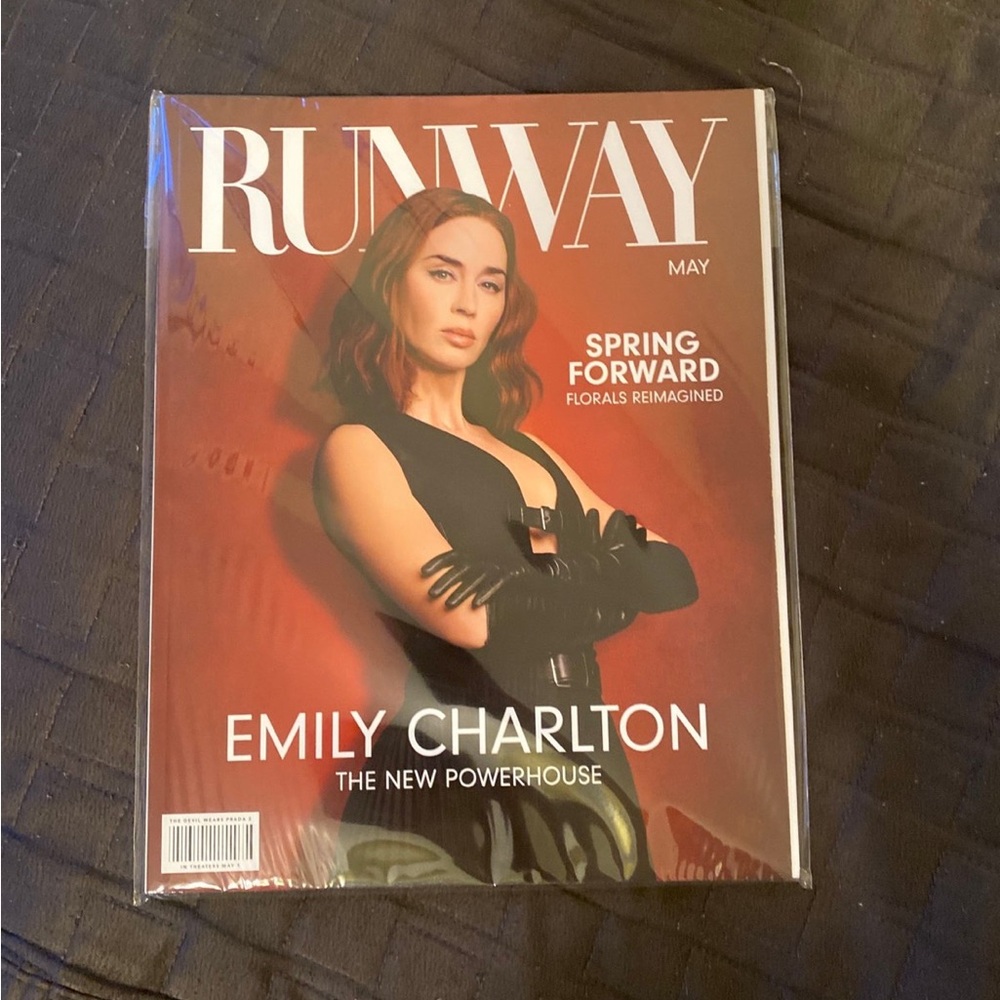 Runway Magazine May Cover - Emily Charlton